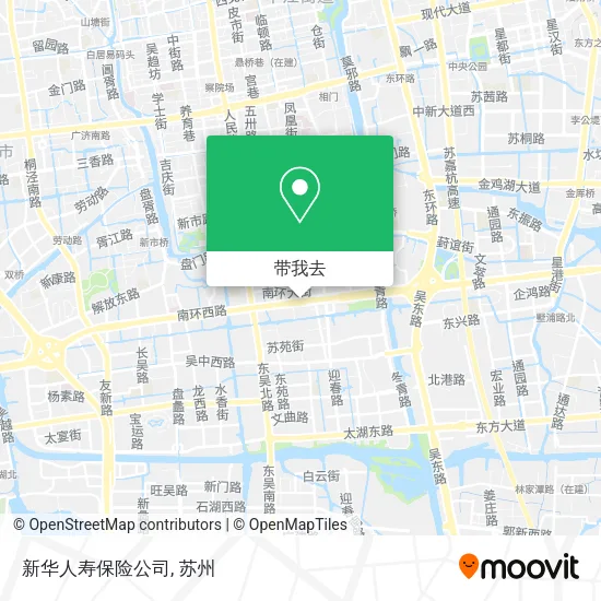 新华人寿保险公司地图