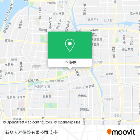 新华人寿保险有限公司地图