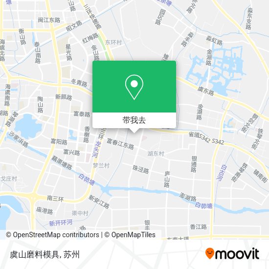 虞山磨料模具地图