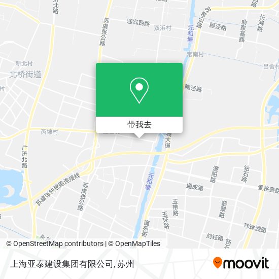 上海亚泰建设集团有限公司地图