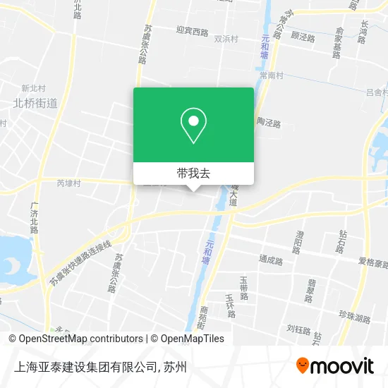 上海亚泰建设集团有限公司地图