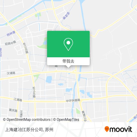 上海建冶江苏分公司地图