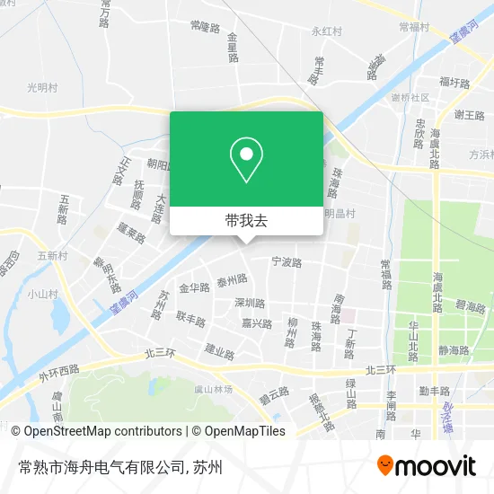 常熟市海舟电气有限公司地图