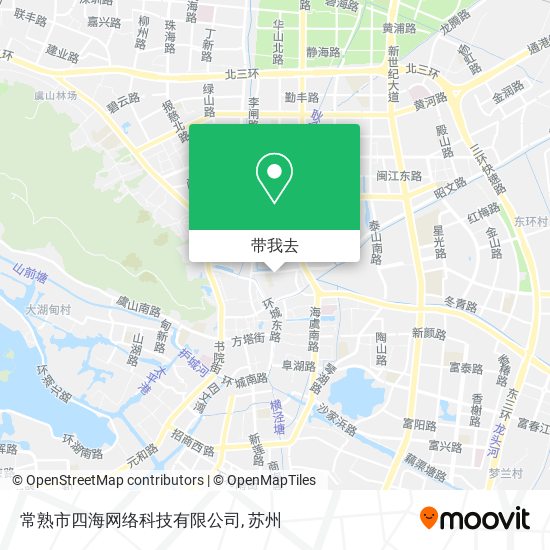 常熟市四海网络科技有限公司地图