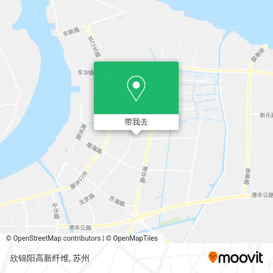 欣锦阳高新纤维地图