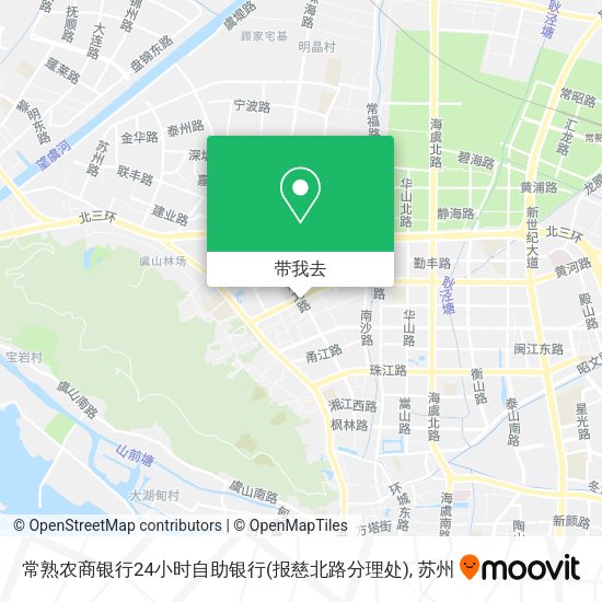 常熟农商银行24小时自助银行(报慈北路分理处)地图