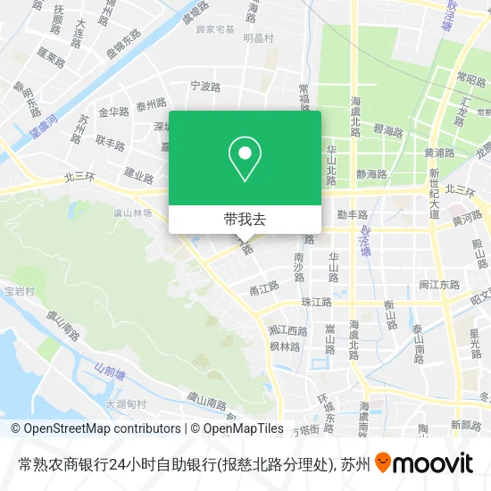 常熟农商银行24小时自助银行(报慈北路分理处)地图