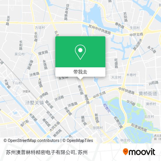 苏州澳普林特精密电子有限公司地图