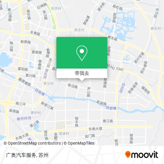 广奥汽车服务地图