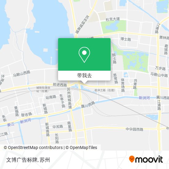 文博广告标牌地图