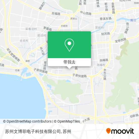 苏州文博菲电子科技有限公司地图