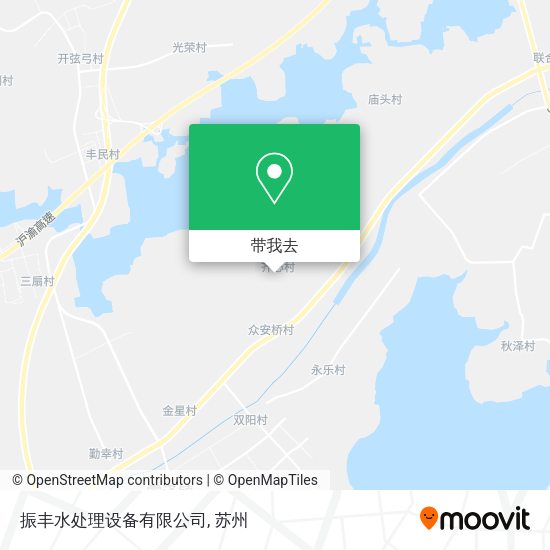 振丰水处理设备有限公司地图