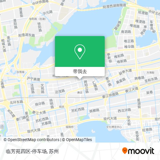 临芳苑四区-停车场地图
