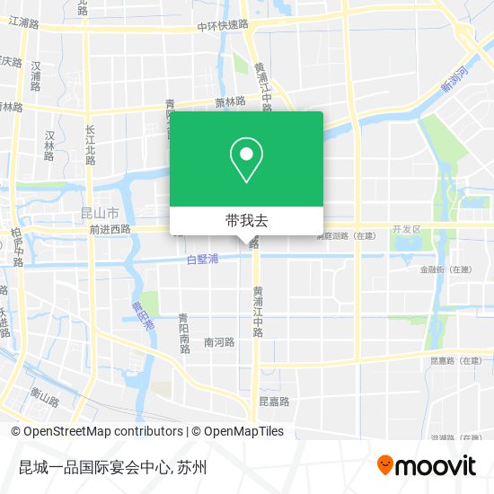 昆城一品国际宴会中心地图