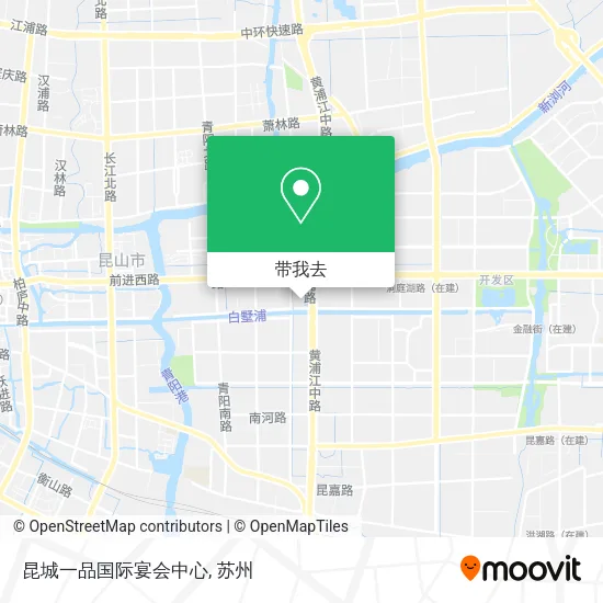 昆城一品国际宴会中心地图