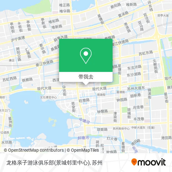 龙格亲子游泳俱乐部(景城邻里中心)地图