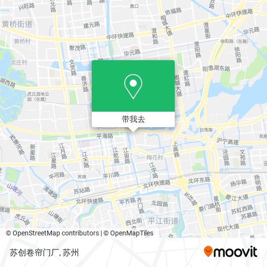 苏创卷帘门厂地图