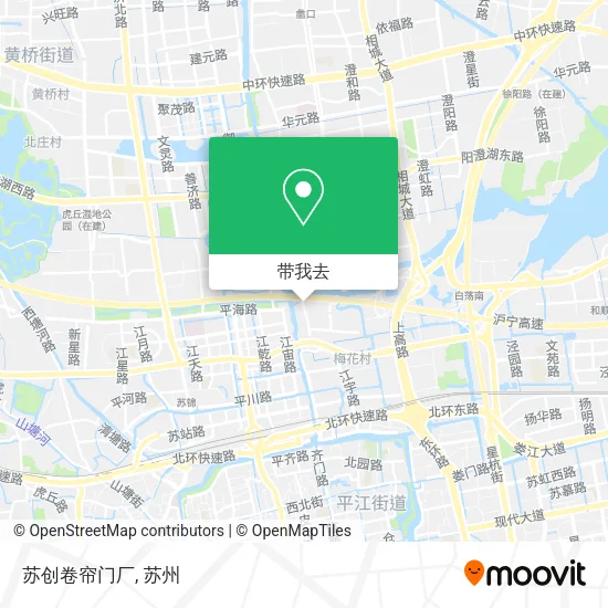 苏创卷帘门厂地图