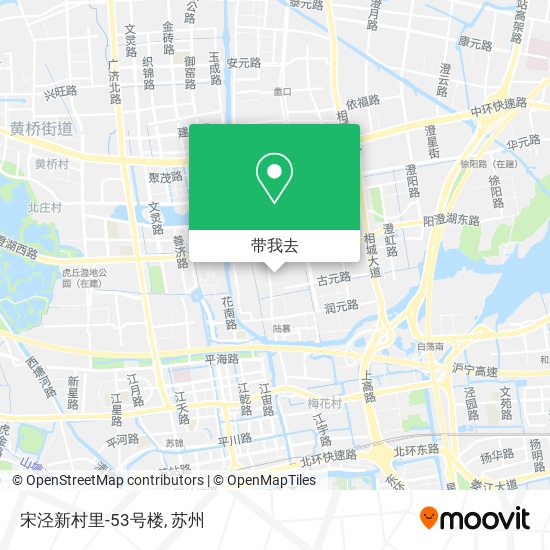 宋泾新村里-53号楼地图