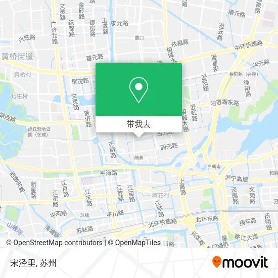 宋泾里地图