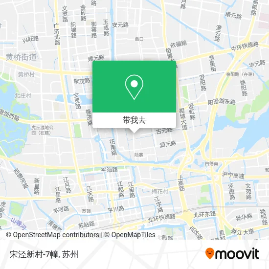 宋泾新村-7幢地图