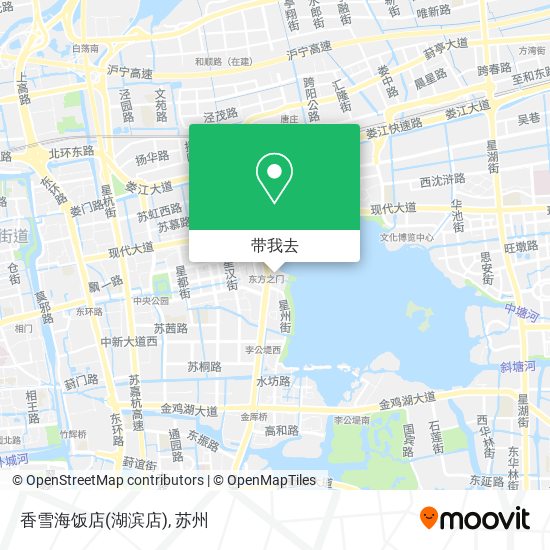 香雪海饭店(湖滨店)地图