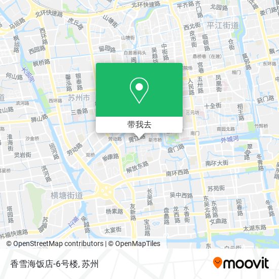 香雪海饭店-6号楼地图