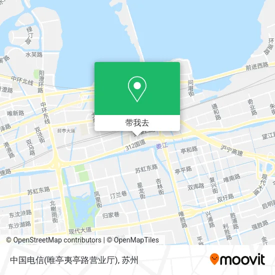 中国电信(唯亭夷亭路营业厅)地图