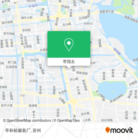 亭和裕服装厂地图