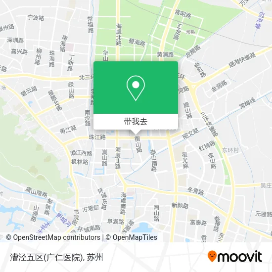 漕泾五区(广仁医院)地图