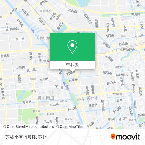 苏杨小区-4号楼地图