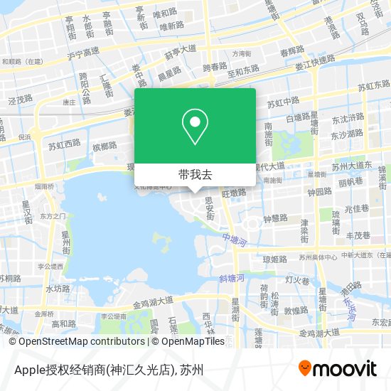 Apple授权经销商(神汇久光店)地图