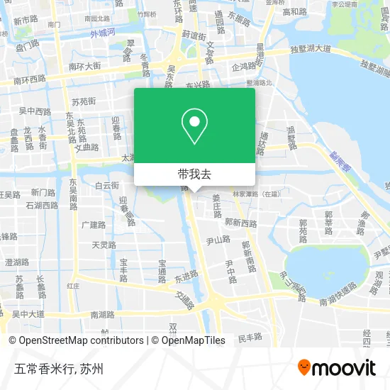 五常香米行地图