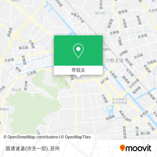 圆通速递(浒关一部)地图