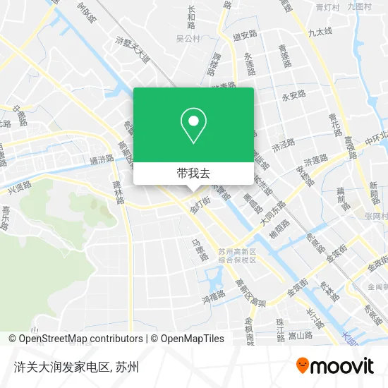 浒关大润发家电区地图