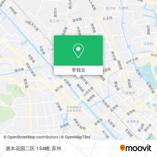 惠丰花园二区-154幢地图