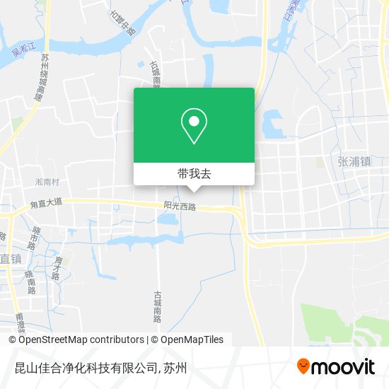 昆山佳合净化科技有限公司地图