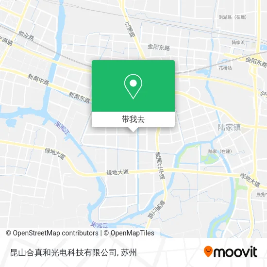 昆山合真和光电科技有限公司地图