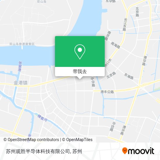 苏州观胜半导体科技有限公司地图