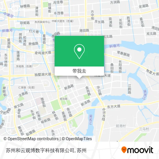 苏州和云观博数字科技有限公司地图