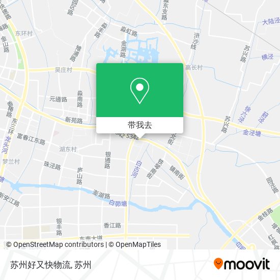 苏州好又快物流地图