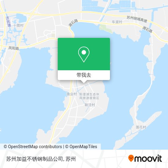 苏州加益不锈钢制品公司地图