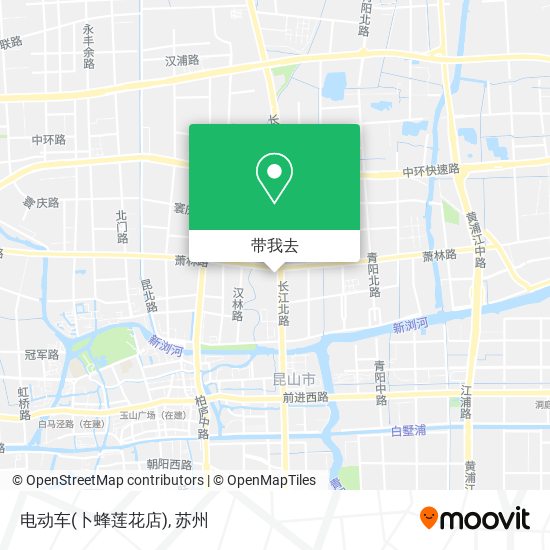 电动车(卜蜂莲花店)地图