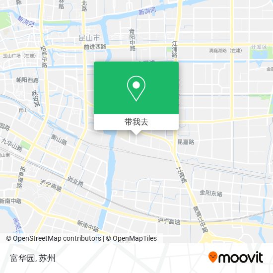 富华园地图