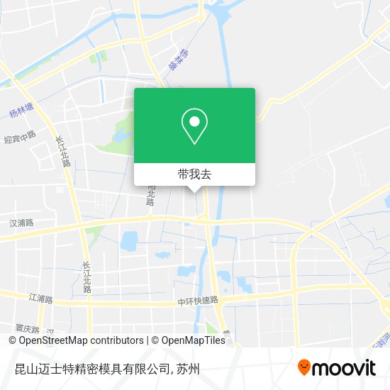 昆山迈士特精密模具有限公司地图