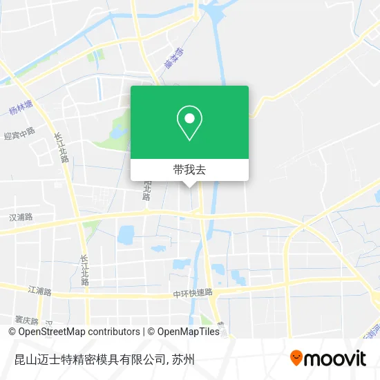 昆山迈士特精密模具有限公司地图