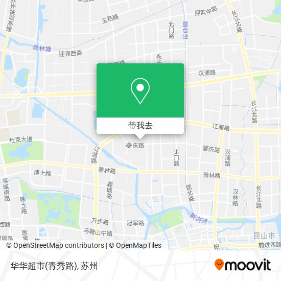 华华超市(青秀路)地图