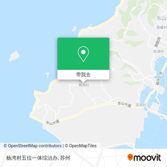 杨湾村五位一体综治办地图