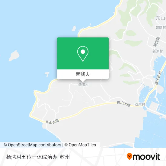 杨湾村五位一体综治办地图