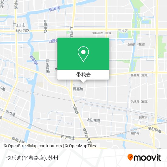 快乐购(平巷路店)地图